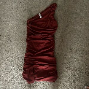 Lucy in the Sky one shoulder dress